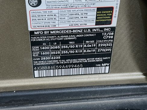 Used 2009 Mercedes-Benz ML 350 4MATIC image 12