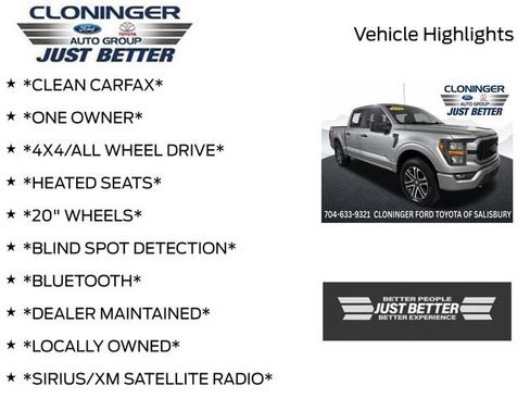 Used 2023 Ford F150 XL w/ STX Appearance Package AWD/4WD image 3