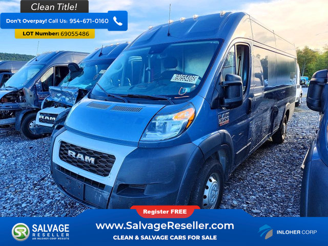 Used 2021 RAM ProMaster 3500 FWD image 1