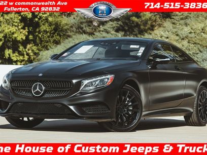 Used 2016 Mercedes-Benz S 550 4MATIC Coupe
