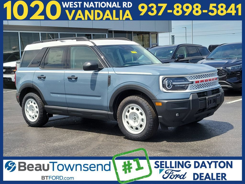 New 2026 Ford Bronco Sport Heritage w/ Convenience Package AWD/4WD 360° Tour