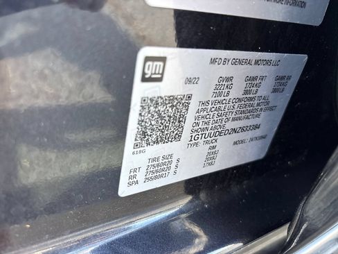 Certified 2022 GMC Sierra 1500 SLT AWD/4WD image 31