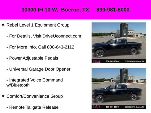 Used 2023 RAM 1500 Rebel w/ Rebel Level 1 Equipment Group AWD/4WD image 21