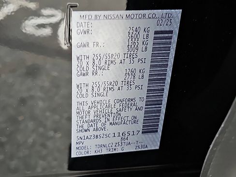 Certified 2025 Nissan Murano SV image 26