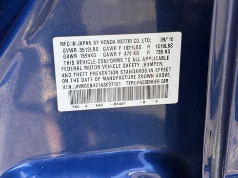 Used 2010 Honda Fit BASE image 25