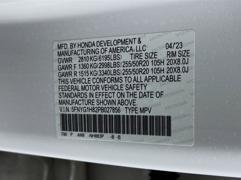 Certified 2023 Honda Pilot Elite image 41