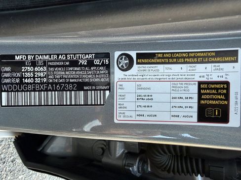 Used 2015 Mercedes-Benz S 550 4MATIC Sedan image 53