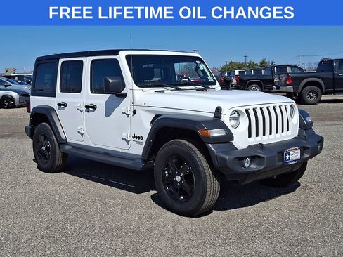 Used 2021 Jeep Wrangler Unlimited Sport AWD/4WD image 1