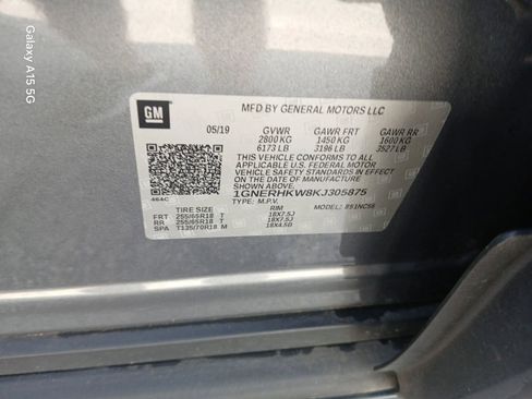 Used 2019 Chevrolet Traverse LT w/ LPO, Floor Liner Package image 10