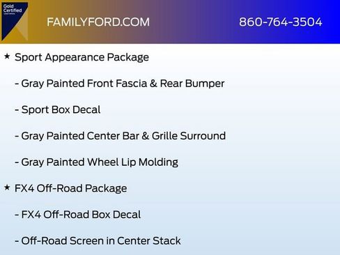 Certified 2024 Ford Ranger XLT w/ FX4 Off-Road Package image 11