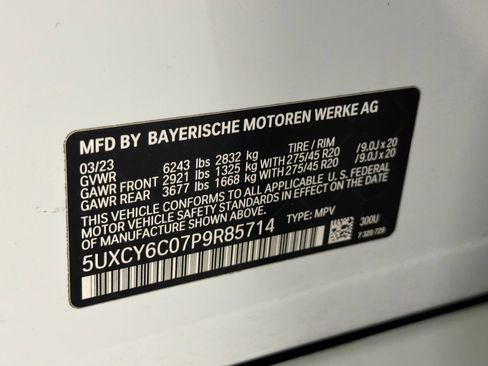 Used 2023 BMW X6 xDrive40i w/ M Sport Package image 21