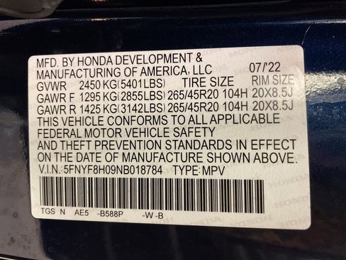 Used 2022 Honda Passport Elite image 31
