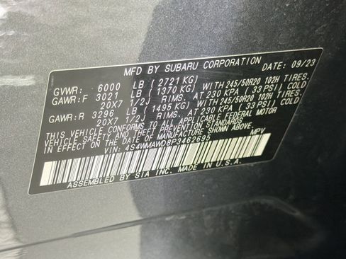 Used 2023 Subaru Ascent Touring image 22