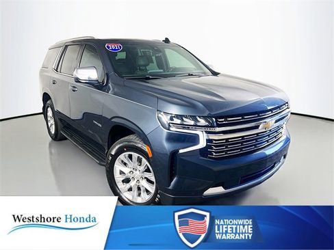 Used 2021 Chevrolet Tahoe Premier w/ Premium Package image 1