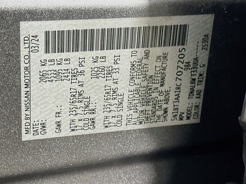 Used 2024 Nissan Rogue S FWD image 12