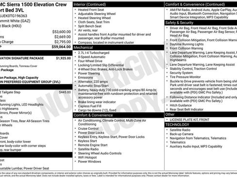 New 2026 GMC Sierra 1500 Elevation AWD/4WD image 6
