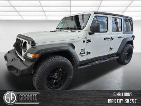 Used 2021 Jeep Wrangler Unlimited Sport S image 1