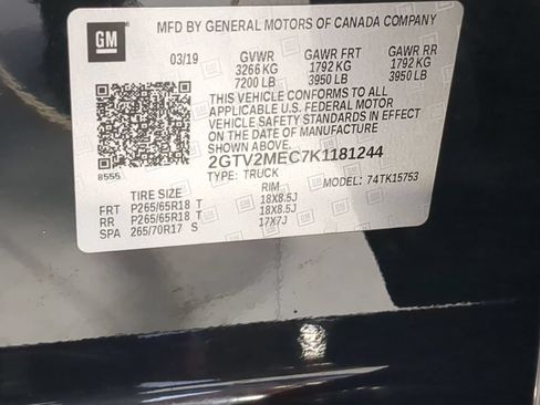 Used 2019 GMC Sierra 1500 SLE w/ SLE Value Package AWD/4WD image 40