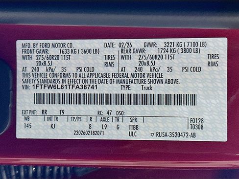 New 2026 Ford F150 King Ranch w/ Equipment Group 601A High image 27