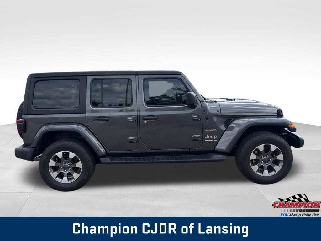 Used 2023 Jeep Wrangler Unlimited Sahara w/ LED Lighting Group AWD/4WD image 9