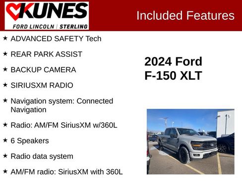 Used 2024 Ford F150 XLT image 2