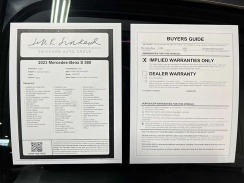 Certified 2023 Mercedes-Benz S 580 4MATIC Sedan image 45