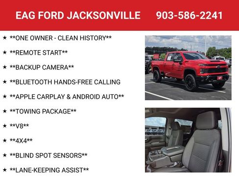 Used 2024 Chevrolet Silverado 2500 Custom w/ Custom Value Package AWD/4WD image 4