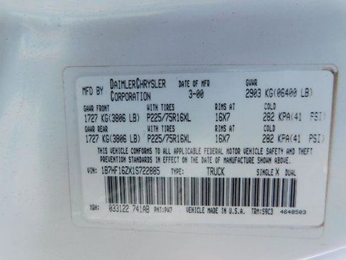 Used 2001 Dodge Ram 1500 Truck 4x4 Regular Cab image 17