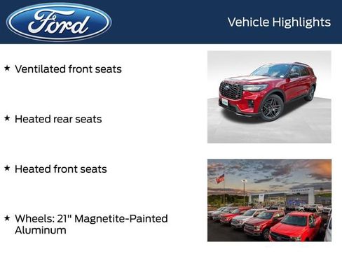 New 2026 Ford Explorer ST w/ Sun And Sound Package AWD/4WD image 12