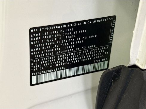 Used 2022 Volkswagen Taos SE image 31