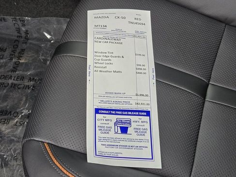 New 2026 MAZDA CX-50 AWD 2.5 Hybrid w/ Cargo Package image 23