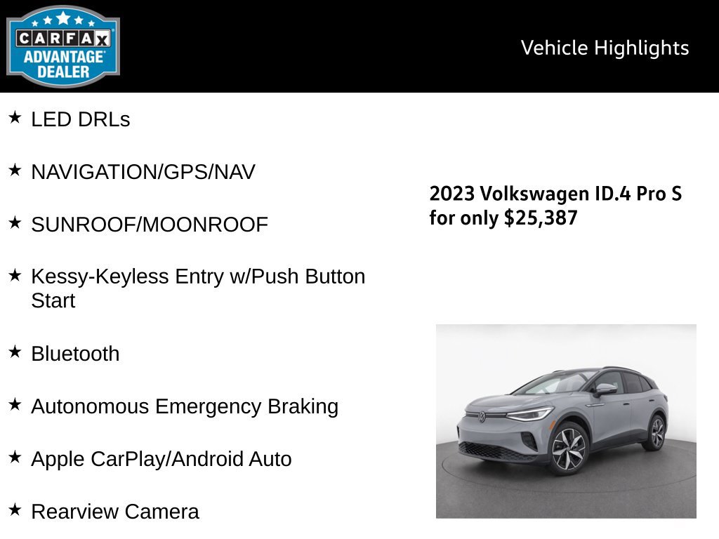 Certified 2023 Volkswagen ID.4 Pro S AWD/4WD image 5