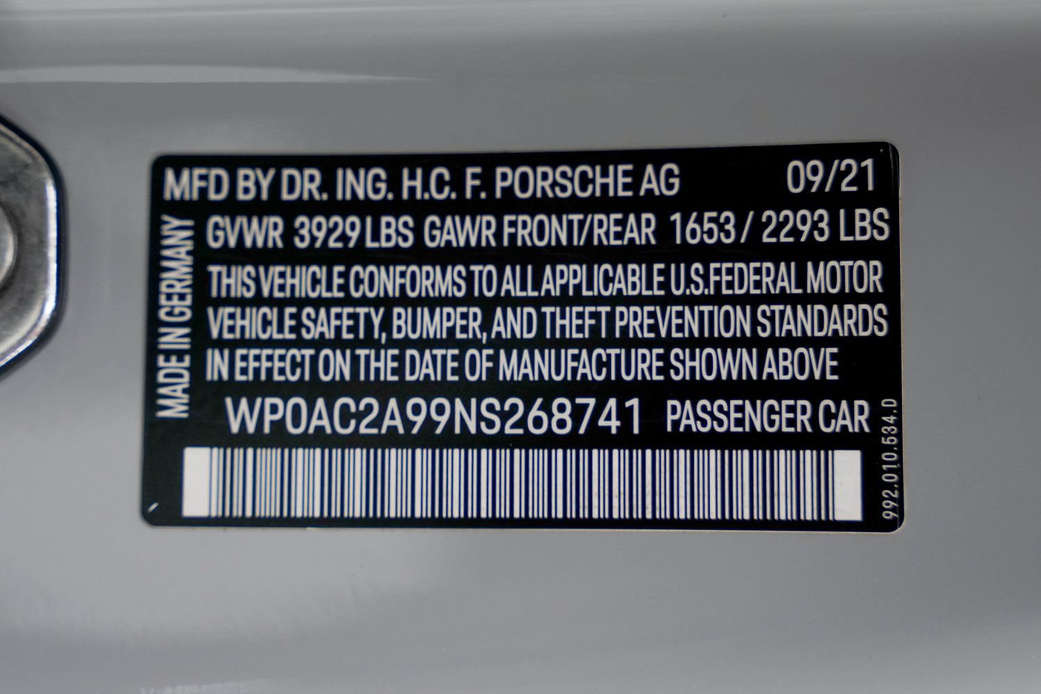 Used 2022 Porsche 911 GT3 RWD image 53