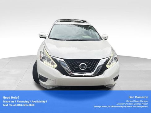 Used 2018 Nissan Murano Platinum w/ Cargo Package FWD image 2