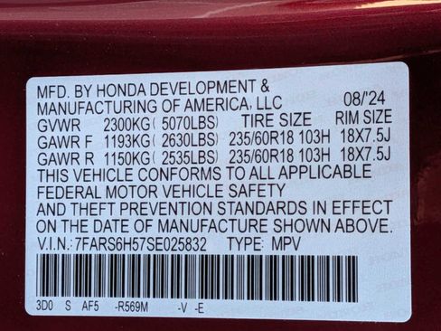 Certified 2025 Honda CR-V Sport image 31