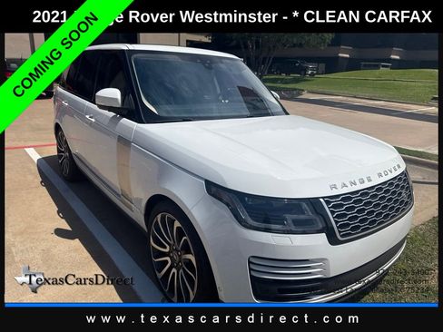 Used 2021 Land Rover Range Rover Westminster Edition AWD/4WD image 1