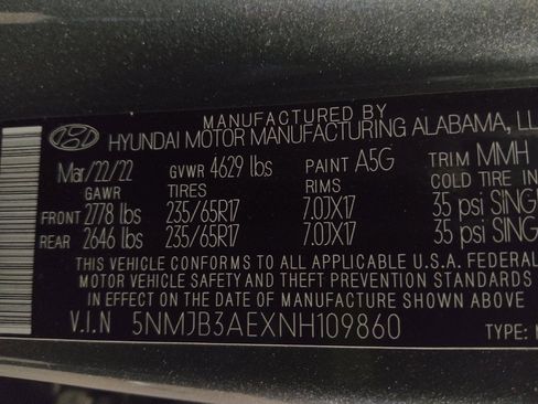 Used 2022 Hyundai Tucson SEL FWD image 32