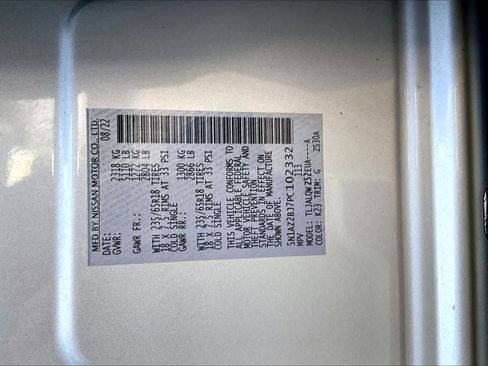 Certified 2023 Nissan Murano SV image 33