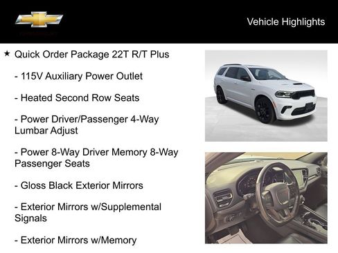 Used 2023 Dodge Durango R/T w/ Blacktop Package image 19