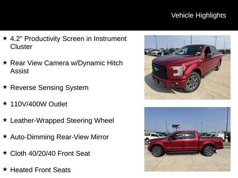 Used 2017 Ford F150 XLT w/ Equipment Group 302A Luxury AWD/4WD image 7