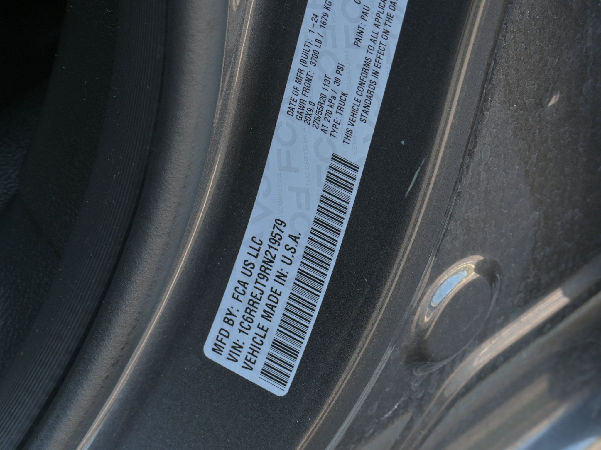 Used 2024 RAM 1500 Laramie RWD image 39