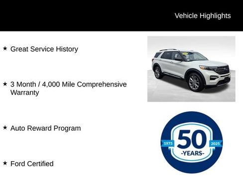 Certified 2023 Ford Explorer XLT w/ Equipment Group 202A AWD/4WD image 7