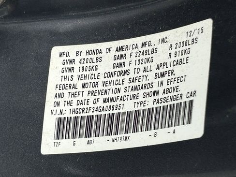 Used 2016 Honda Accord LX image 31