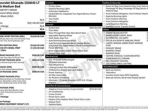 Used 2026 Chevrolet Silverado 2500 LT w/ Z71 Chrome Sport Edition AWD/4WD image 20