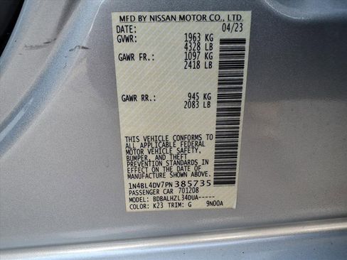 Used 2023 Nissan Altima 2.5 SV image 29