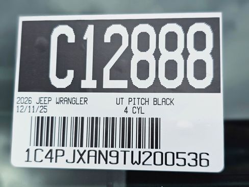 New 2026 Jeep Wrangler Sport image 11