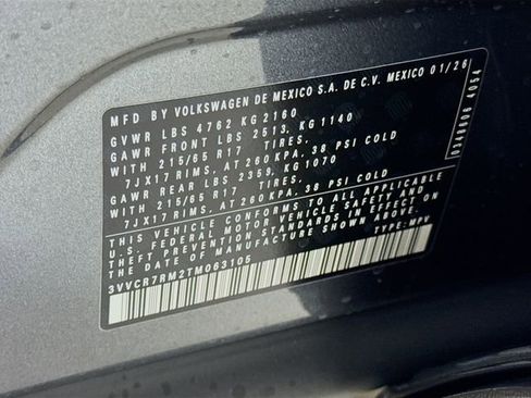 New 2026 Volkswagen Tiguan S image 20