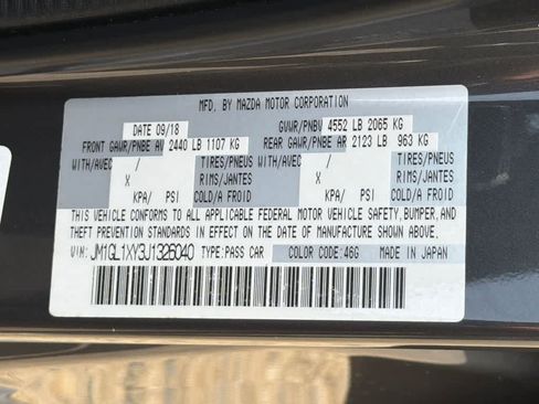 Used 2018 MAZDA MAZDA6 Signature FWD image 34