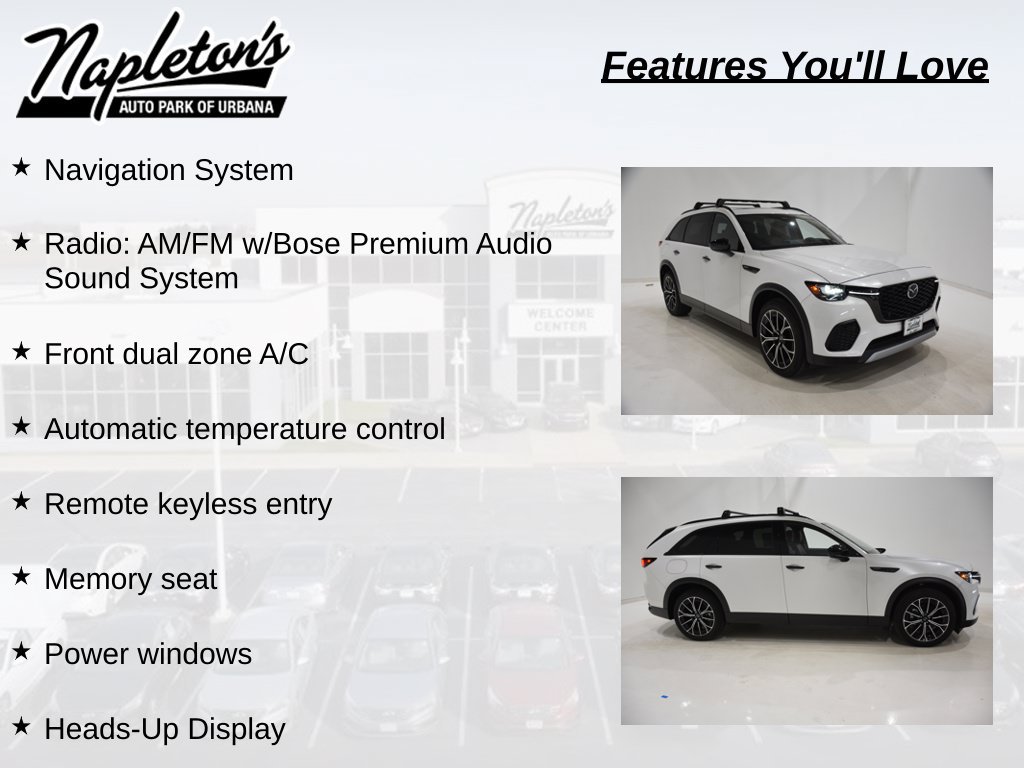 Used 2025 MAZDA CX-70 Plug-In Hybrid w/ Premium Plus AWD/4WD image 7