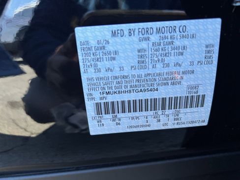 New 2026 Ford Explorer Platinum w/ LUX Leather Package image 30